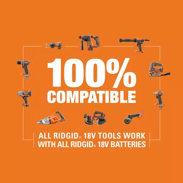 RIDGID 18-Volt Lithium-Ion Brushless Cordless OCTANE 1/2 in. Impact Wrench and LED Mat Light Kit (Tools Only)