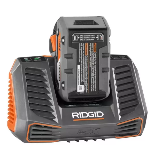RIDGID 18-Volt OCTANE Cordless Brushless One-Handed Reciprocating Saw with 18-Volt Lithium-Ion 2.0 Ah Battery and Charger Kit