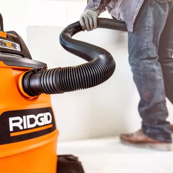 RIDGID 2-1/2 in. x 20 ft. Dual-Flex Tug-A-Long Locking Vacuum Hose for RIDGID Wet/Dry Shop Vacuums