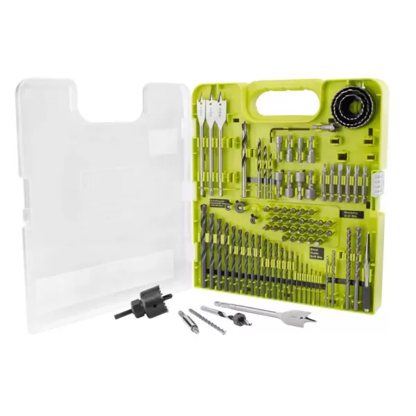 RYOBI Multi-Material Drill and Driver Kit (90-pc) With (8-pc) Impact Rated Driving Kit