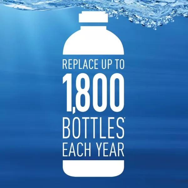 Brita Premium 26 oz. Sapphire Filtering Water Bottle, BPA Free