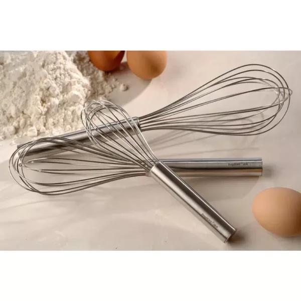 BergHOFF 7-Piece 18/10 Stainless Steel Bake Set 3-Piece Whisks and 4-Piece Measuring Cup Set