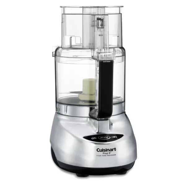 Cuisinart Prep 9 9-Cup 2-Speed Brushed Stainless Food Processor with Pulse Control