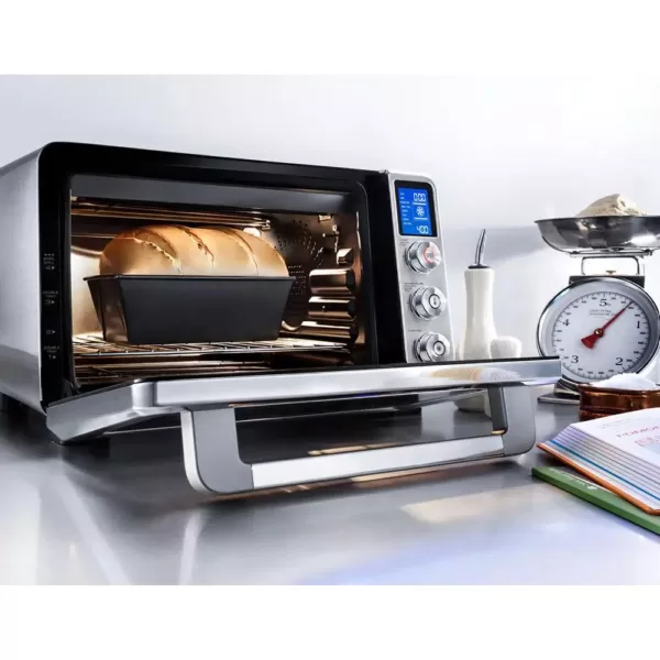 DeLonghi Livenza 2000 W 2-Slice Stainless Steel Convection Toaster Oven with Broiler