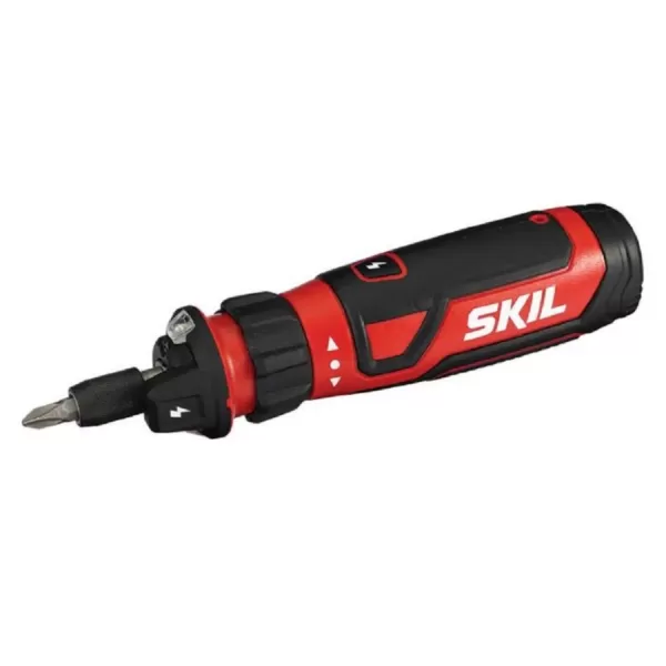 Skil Rechargeable 4-Volt Cordless 1/4 in. Chuck Screwdriver with Circuit Sensor Technology