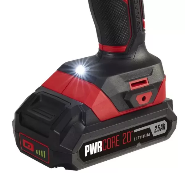Skil PWRCORE 20-Volt Lithium-Ion Cordless 1/2 in. Drill Driver Kit