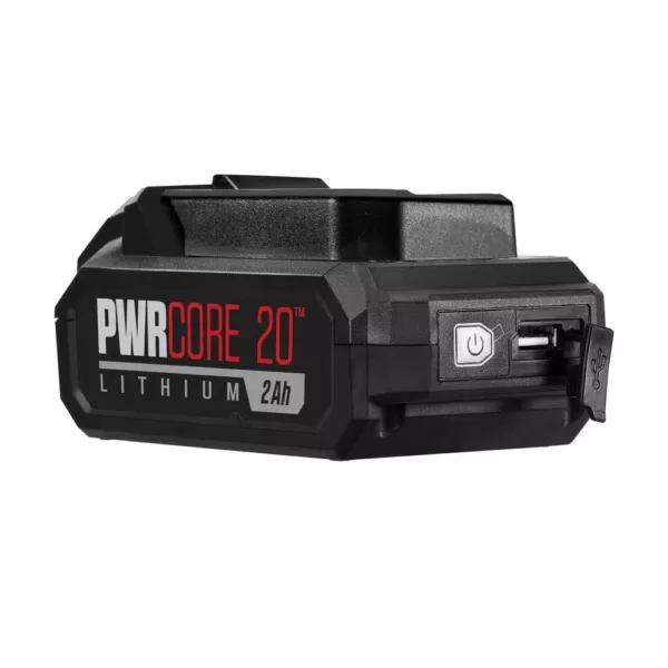 Skil PWRCore 20-Volt 2.0Ah Lithium-Ion Battery with PWRAssist Mobile Charging