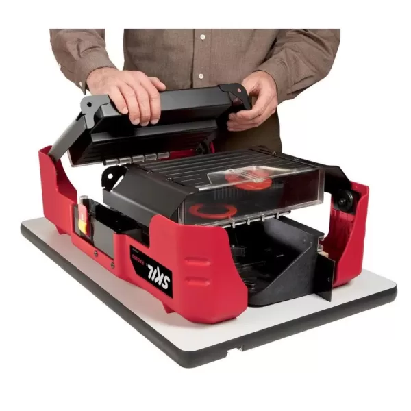 Skil Router Table with Folding Leg Design and Tall Fence Design