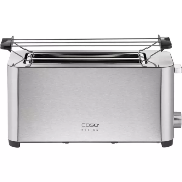 CASO 4-Slice Stainless Steel Wide Slot Toaster