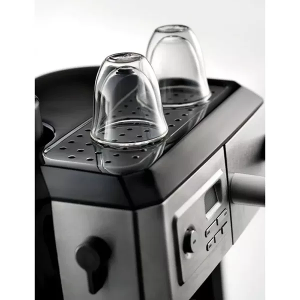 DeLonghi All-In-One 10-Cup Stainless Steel Drip Cofffee Maker and Espresso Machine
