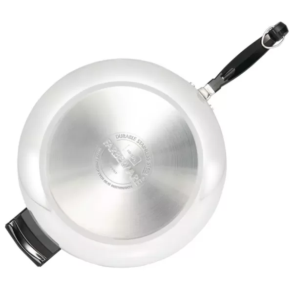 Farberware Classic Series 12 in. Stainless Steel Skillet with Glass Lid