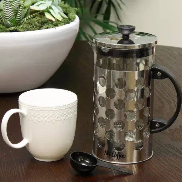 Mr. Coffee Polka Dot Brew 4-Cup Glass Coffee Press