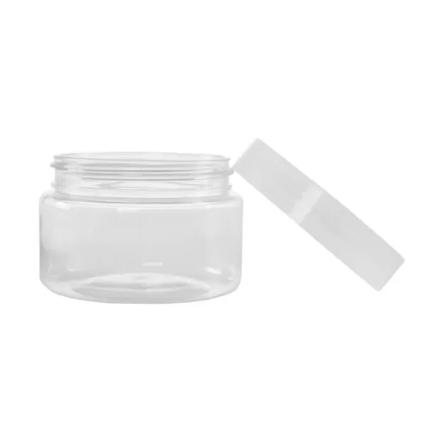 Stalwart 4 oz. Clear Plastic Jar with Foam Liner (6-Pack)