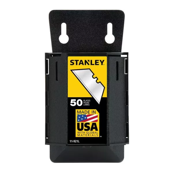 Stanley 1992 Heavy Duty Utility Blades with Dispenser (50-Pack)