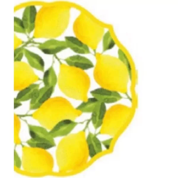 Sugar Plum Party Salad Plate Lemons (16-Piece)