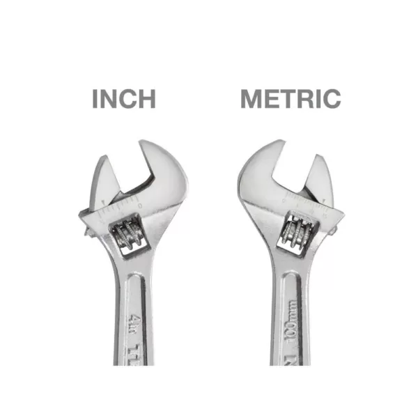 TEKTON 4 in. Adjustable Wrench