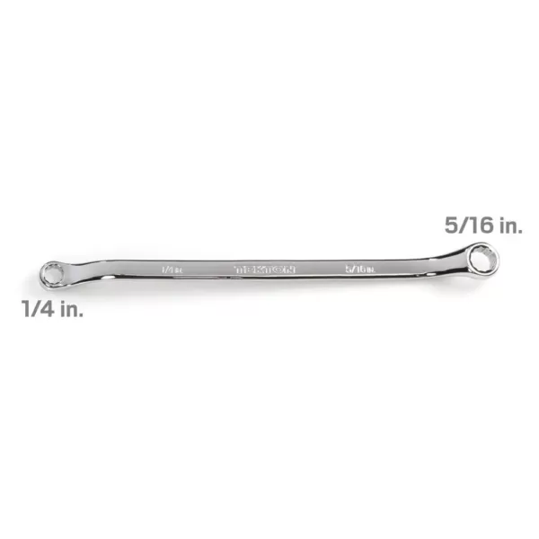 TEKTON 1/4 in. x 5/16 in. 45° Offset Box End Wrench