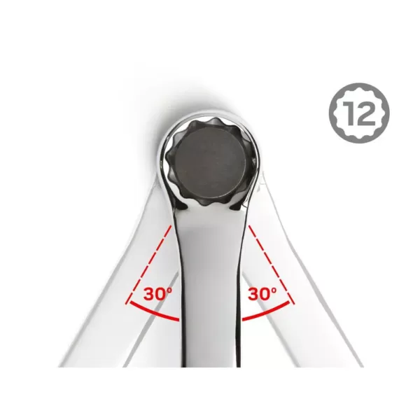 TEKTON 1-1/8 in. x 1-1/4 in. 45° Offset Box End Wrench