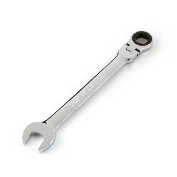 TEKTON 3/4 in. Flex-Head Ratcheting Combination Wrench
