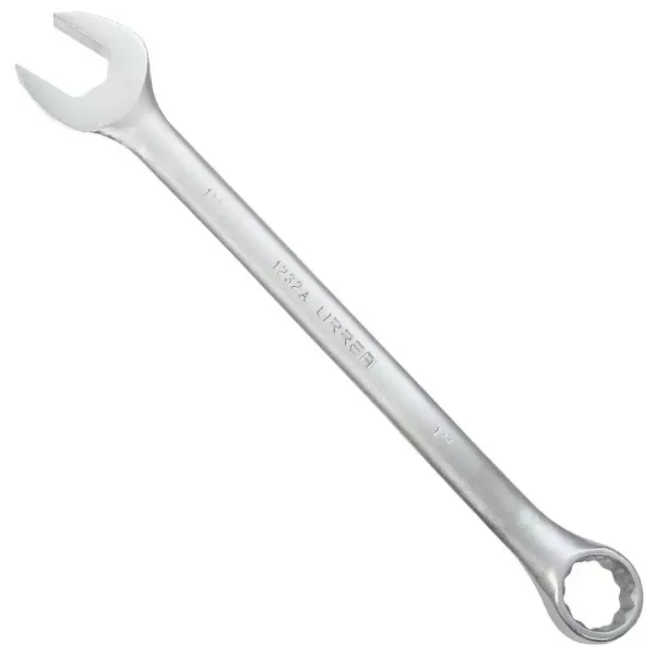 URREA 1-11/16 in. 12 Point Combination Chrome Wrench Satin Finish