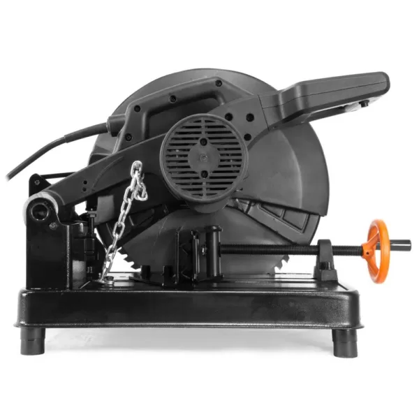 WEN 15 Amp 14 in. Multi-Material Cut-Off Chop Saw with Carbide-Tipped Metal-Cutting Saw Blade