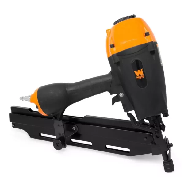WEN 3-in-1 Pneumatic 21-Degree, 28-Degree and 34-Degree Framing Nailer with Carrying Case