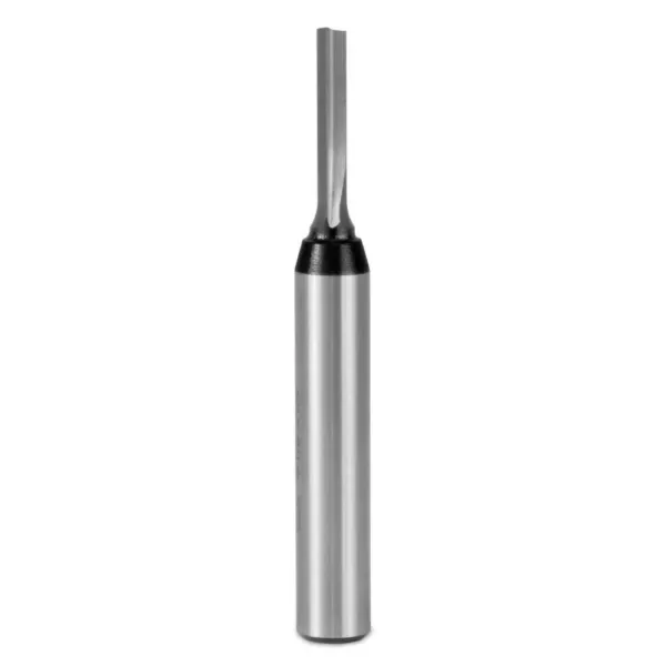 WEN 1/8 in. Straight 1-Flute Carbide Tipped Router Bit with 1/4 in. Shank