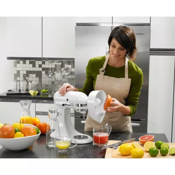 KitchenAid White Citrus Juicer Attachment for KitchenAid Stand Mixer