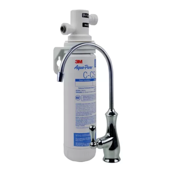 3M Aqua-Pure Under Sink Dedicated Faucet Water Filtration System AP-DWS1000  (1 Per Case)
