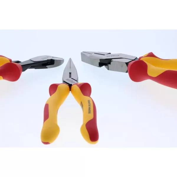 Wiha Insulated Pliers and Cutters Set (3-Piece)