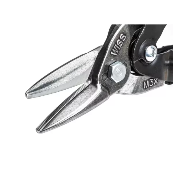 Wiss 9-3/4 in. Compound Action Straight and Right Cut Aviation Snips