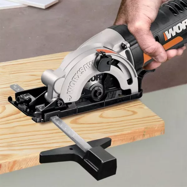 Worx POWER SHARE 20-Volt Worxsaw 3-3/8 in. Compact Circular Saw (Tool Only)